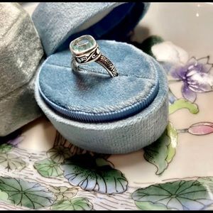 Silpada Frozen Lake Ring Sz 5 Sterling Silver